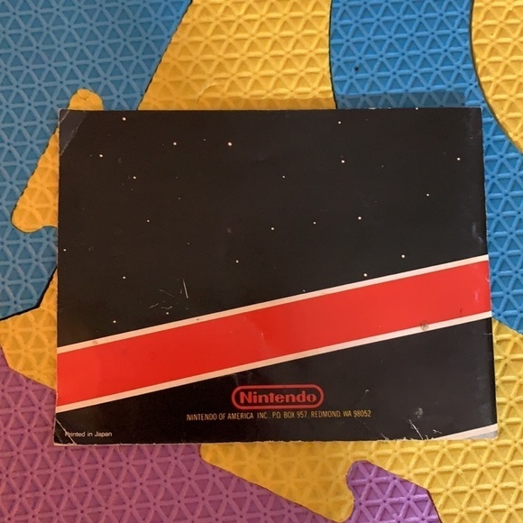 Vintage 80s Nintendo super Mario brothers duck hunt cassette game with manual - Picture 6 of 9